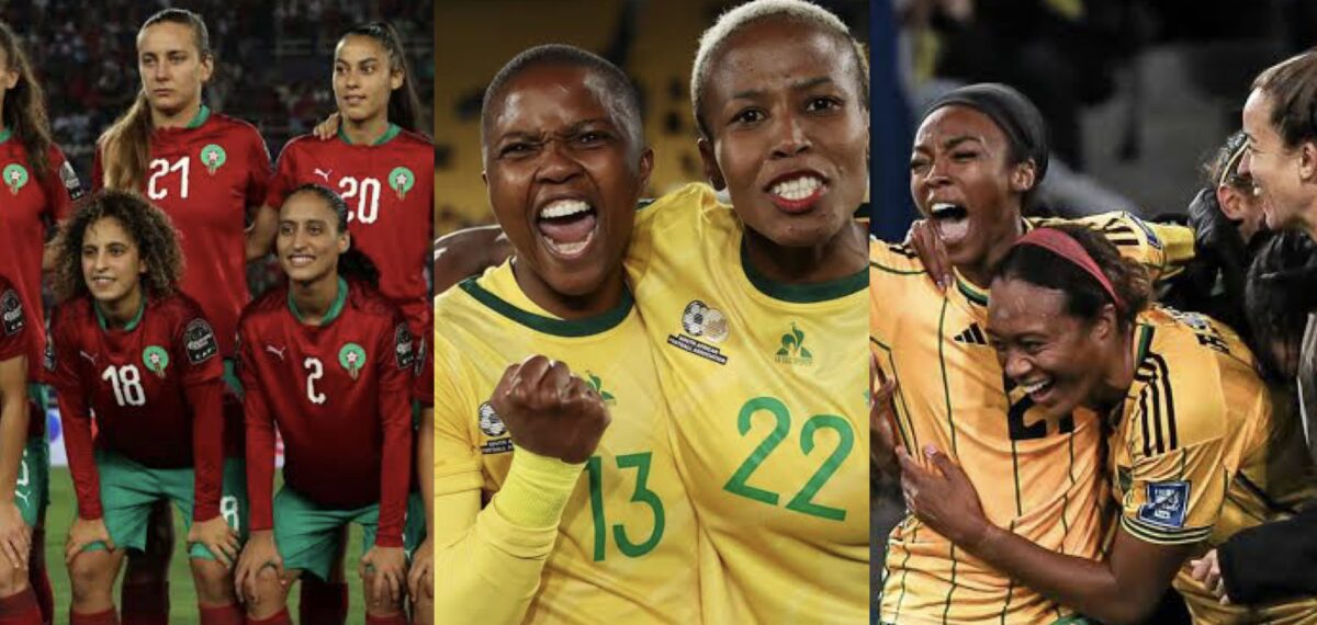 Morocco, South Africa and Jamaican