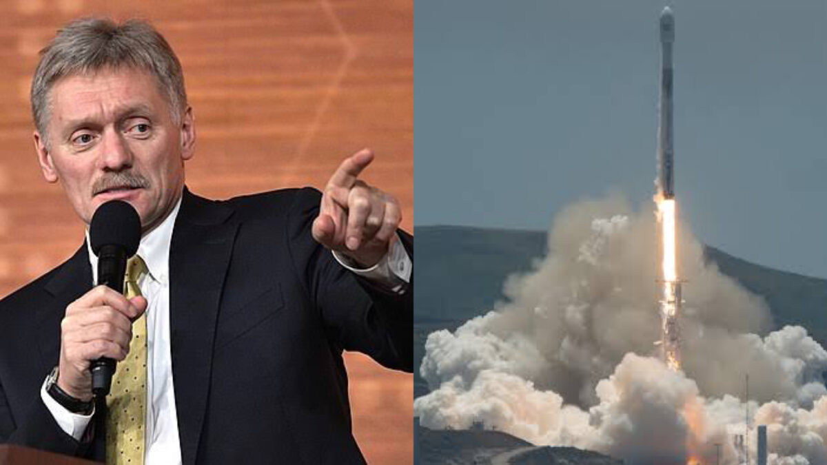 Dmitry Peskov and U.S. rocket