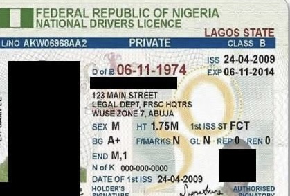 driver's licence