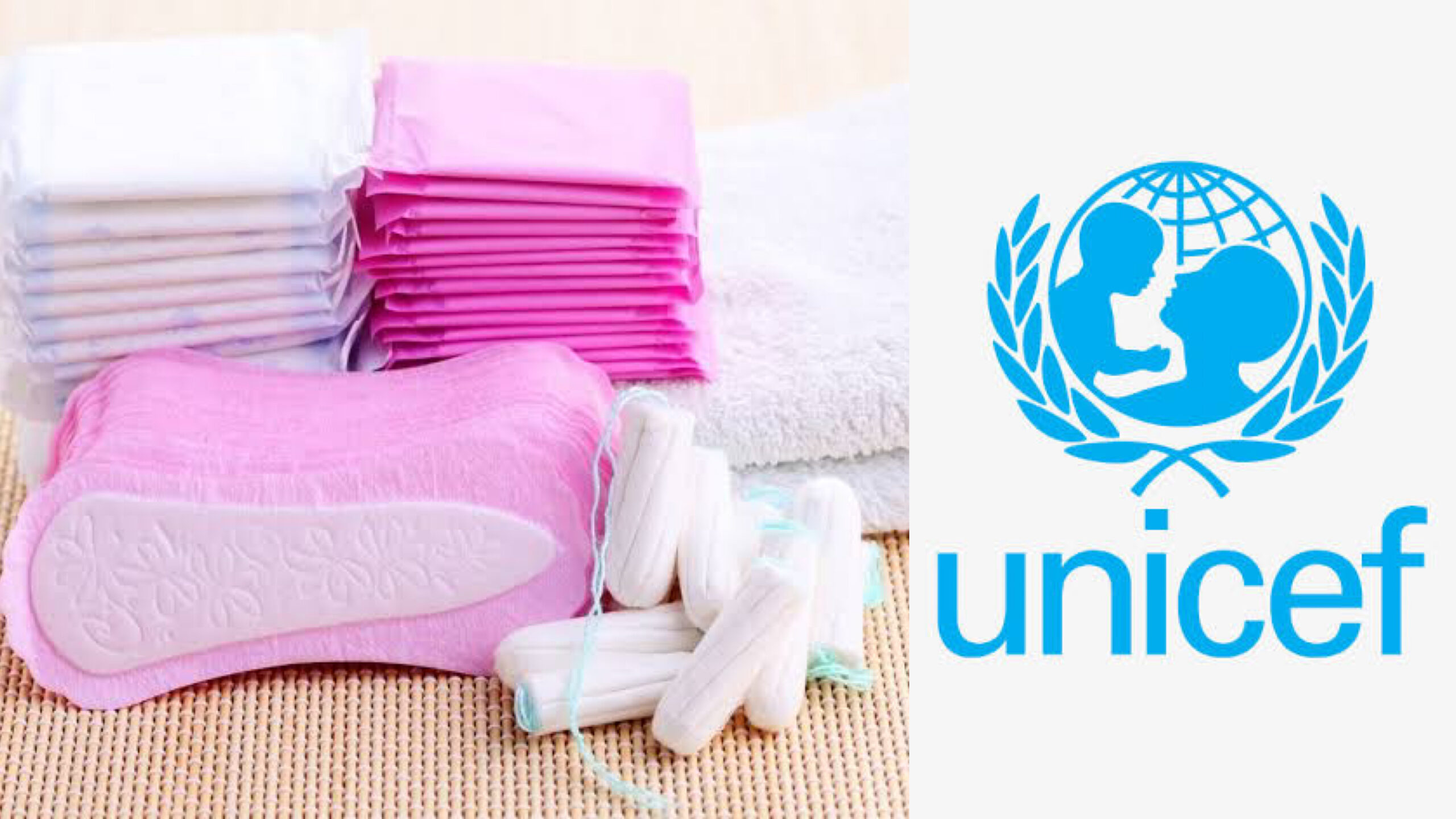 Menstrual pads/UNICEF