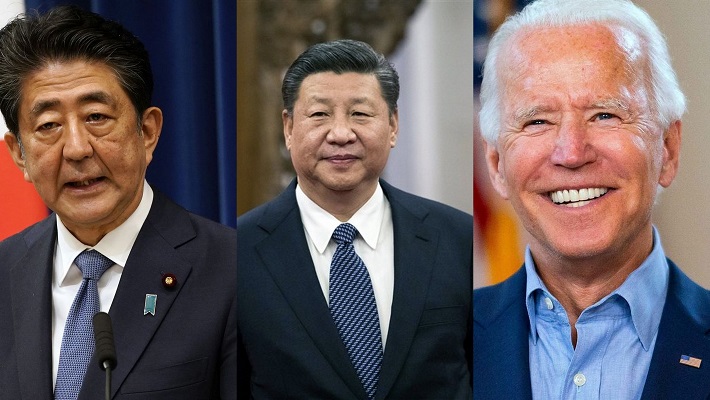Japanese PM/Chinese president/Joe Biden