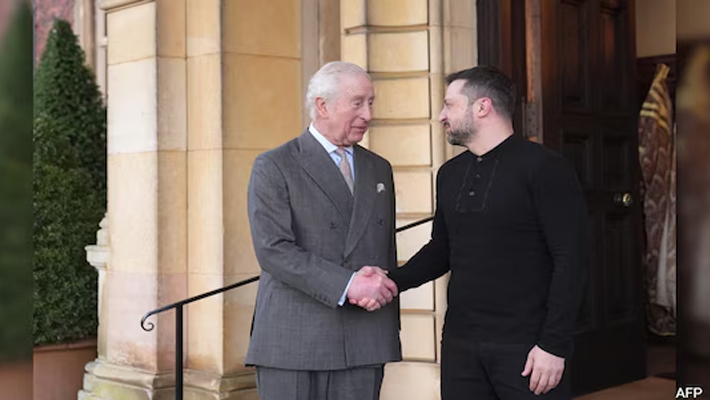 King Charles and Zelensky