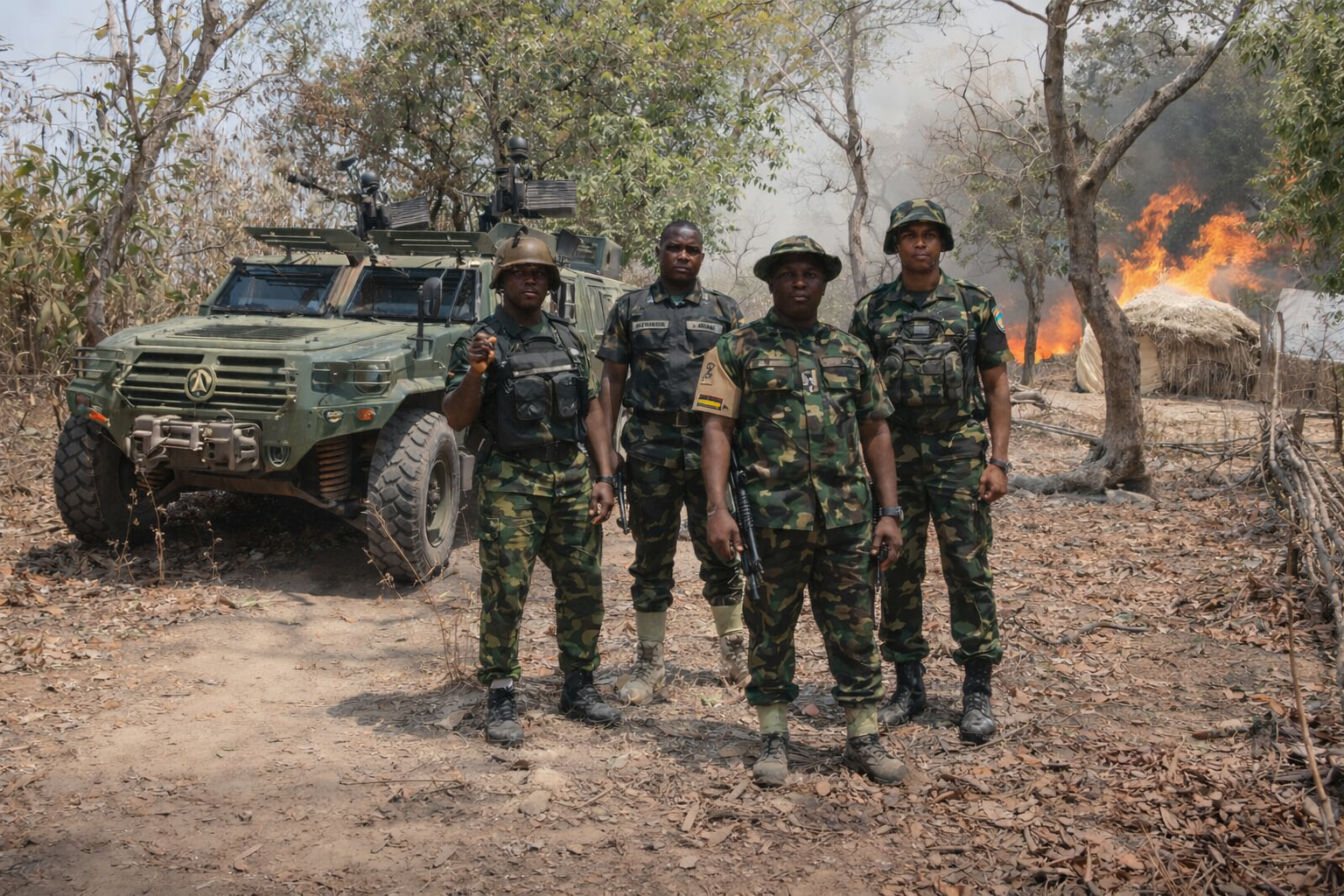 Joint security forces destroy bandits’ camp in Kogi,