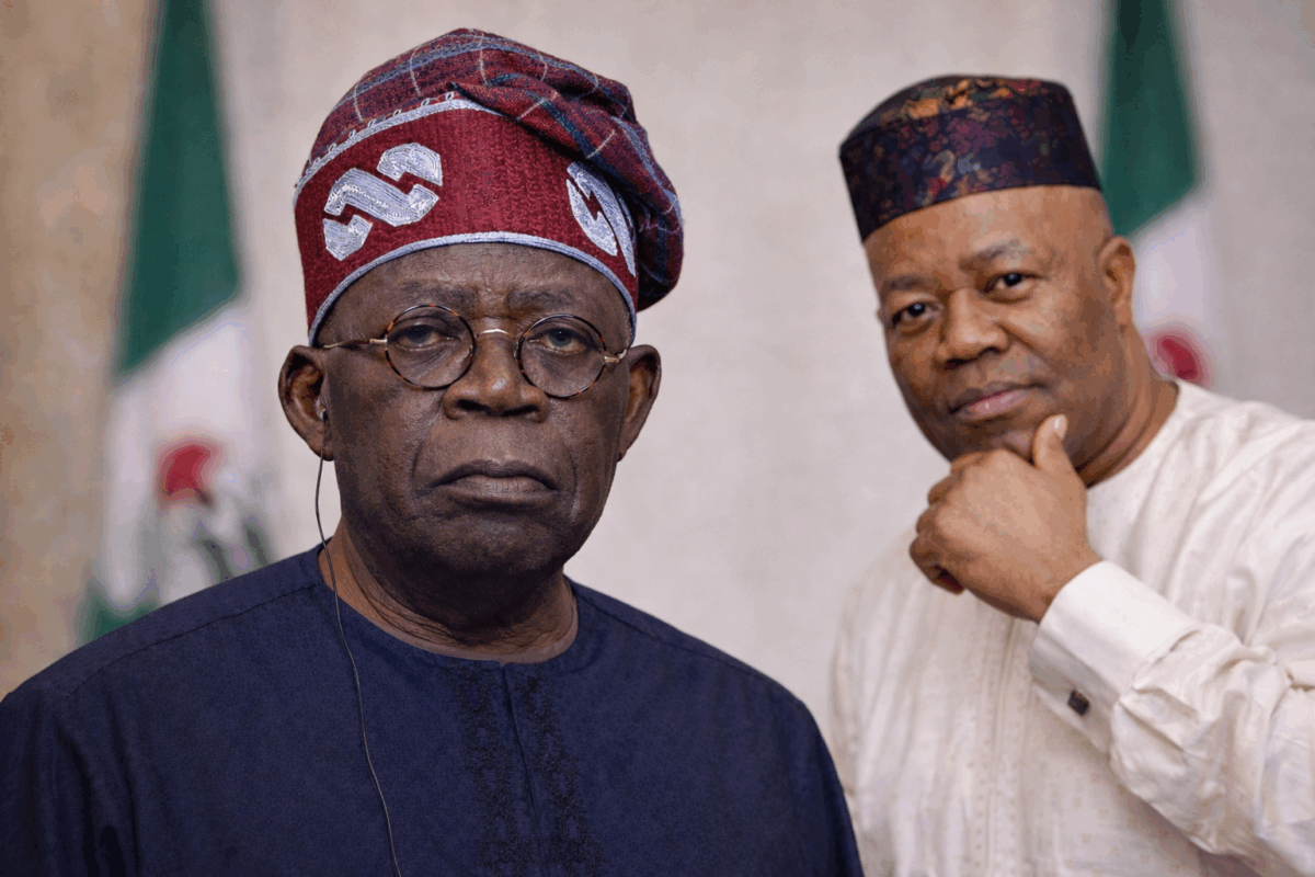 Bola Tinubu and Godswill Akpabio