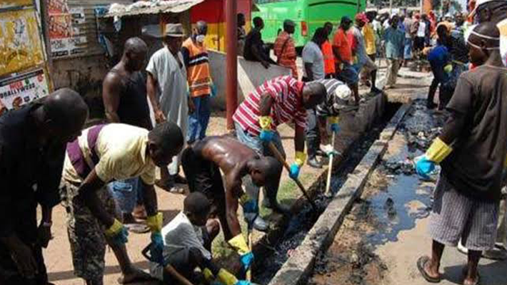 Cleaning of drains