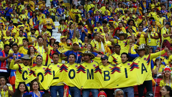 Colombia Football fans