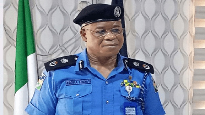 Commissioner of Police, CP Eboka Friday