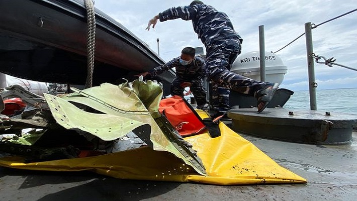 Crashed Indonesian Jet. CREDIT: WSJ
