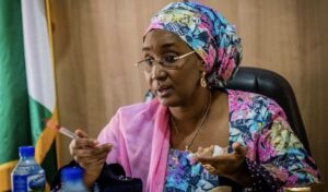 Minister of Humanitarian Affairs and Disaster Management, Sadiya Farouk,
