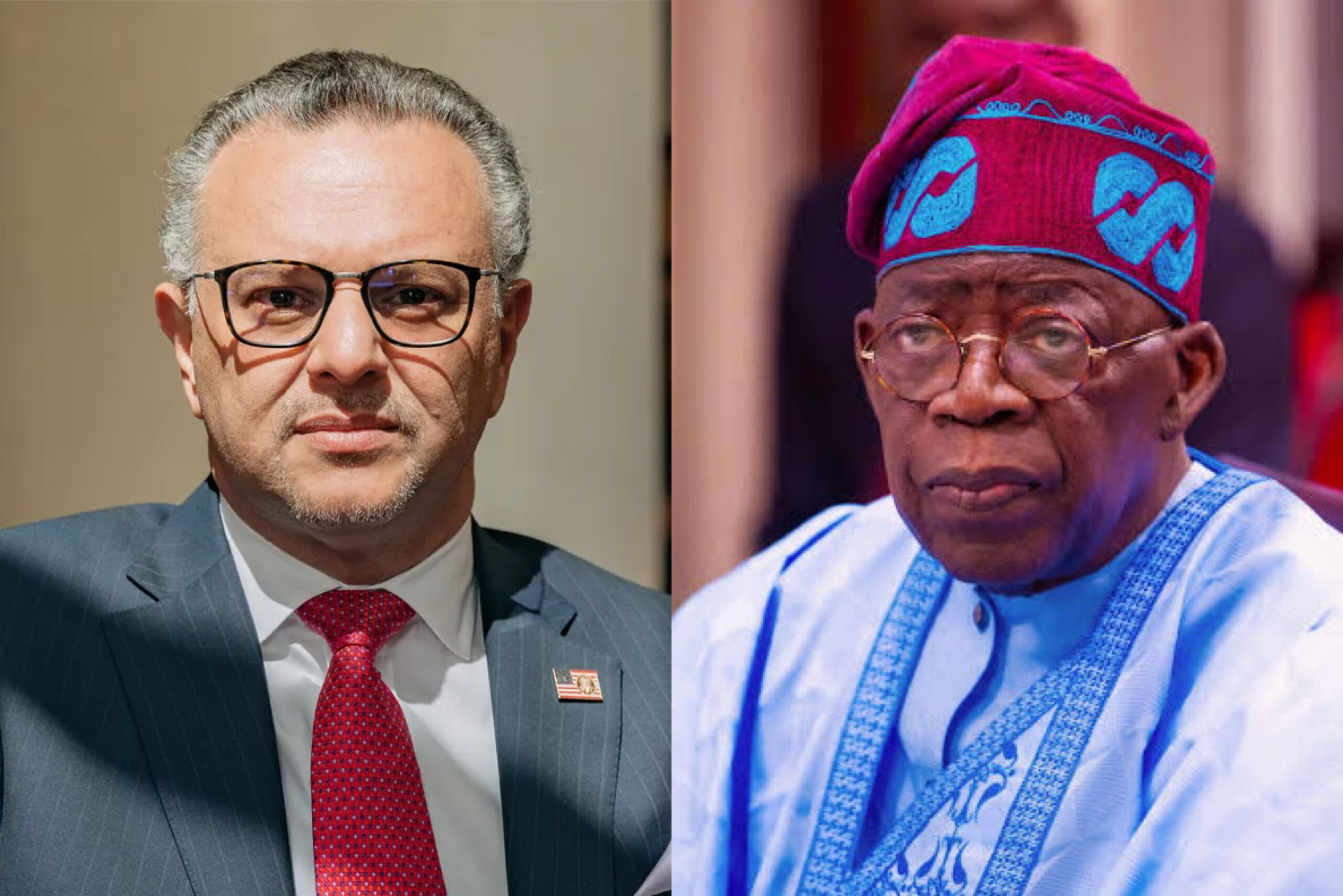 Massad Boulos with Tinubu