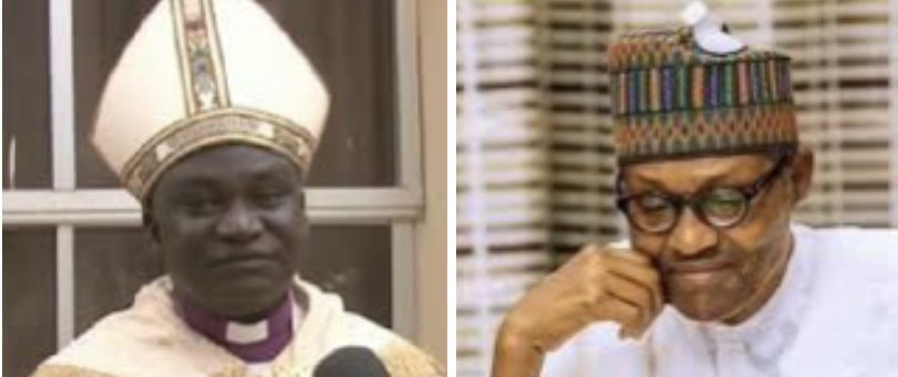 Timothy Yahaya and President Muhammadu Buhari