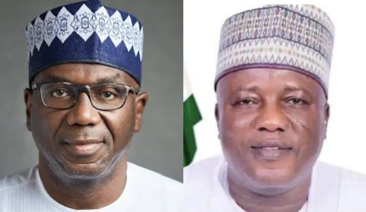 A composite of Governor AbdulRahman AbdulRazaq and Hon. Abubakar Olawoyin