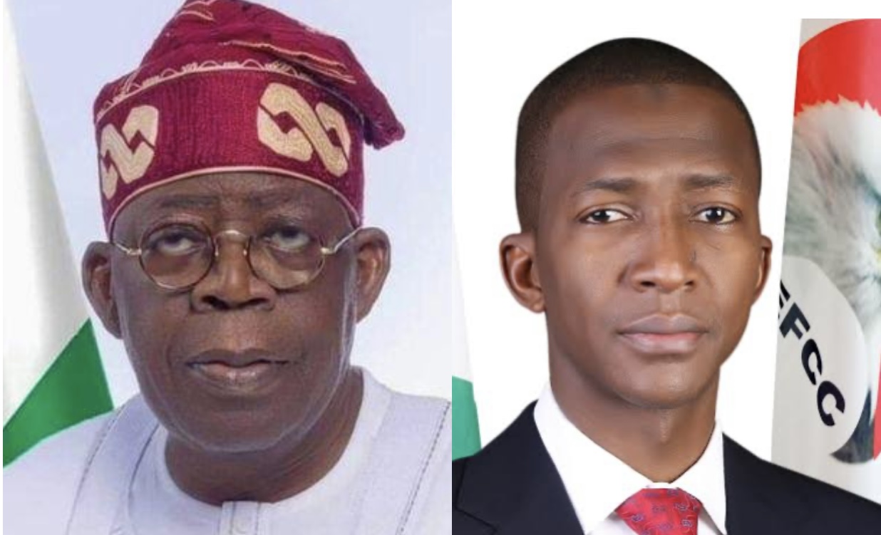 President Bola Tinubu and Abdulrasheed Bawa