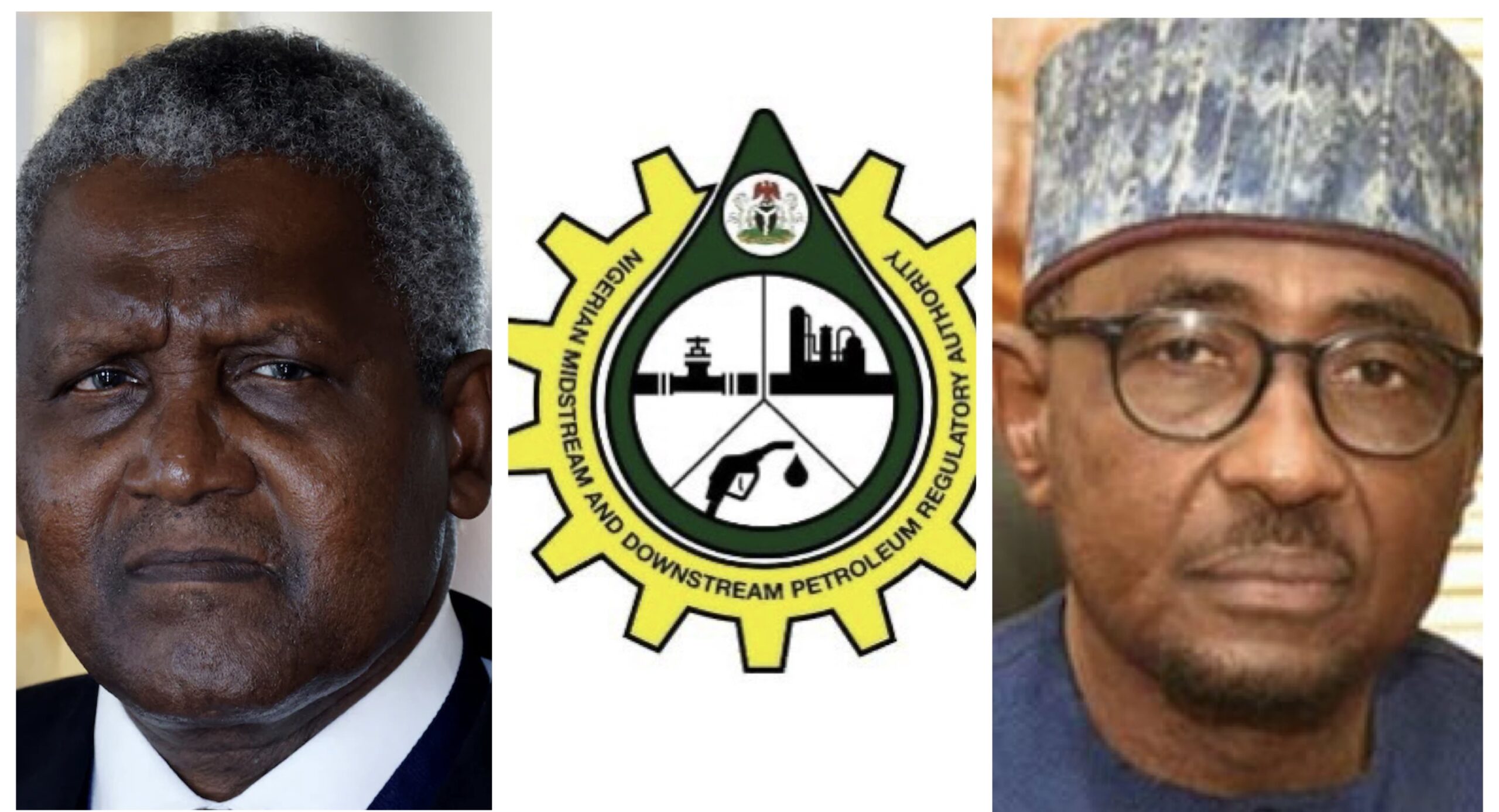 Dangote, NMDPRA logo, Ahmed