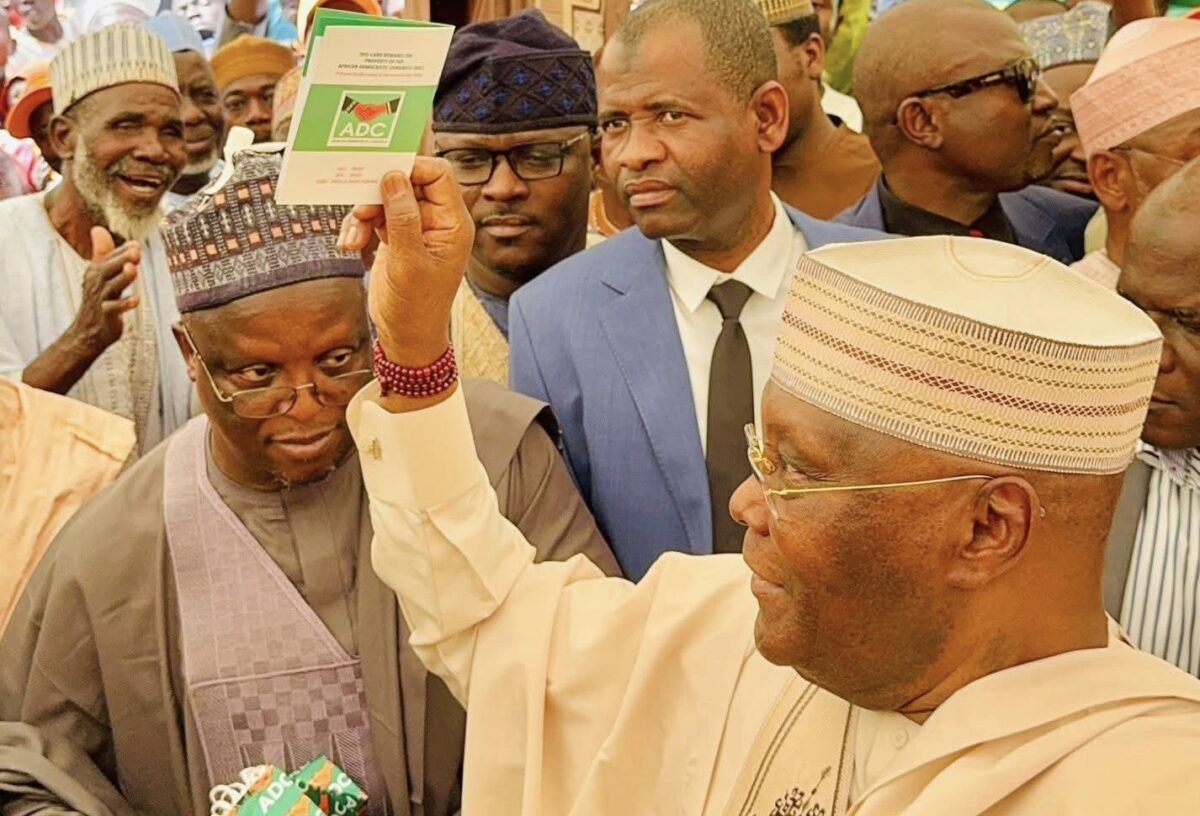 Atiku with ADC chieftains