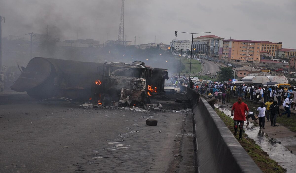 Otedola Bridge tanker explosion