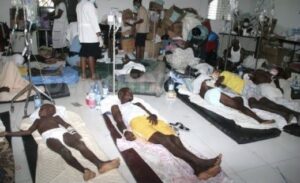 Cholera patients