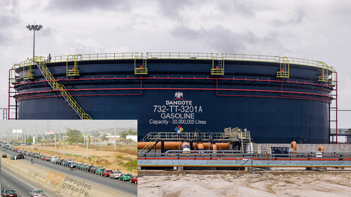Dangote Refinery, fuel queue
