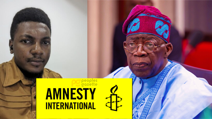 Daniel Ojuwku, Amnesty International and Bola Tinubu