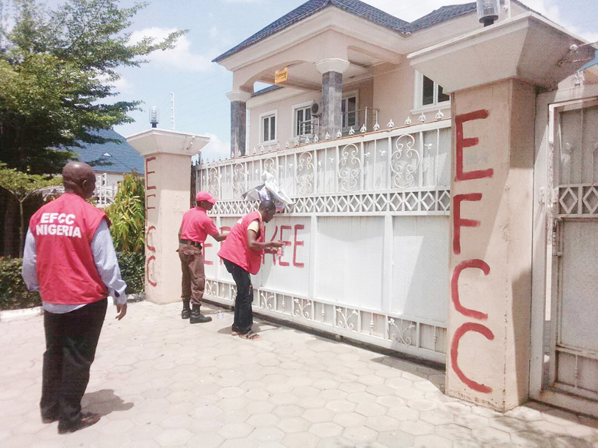 PROPERTY TAKEN OVER BY EFCC