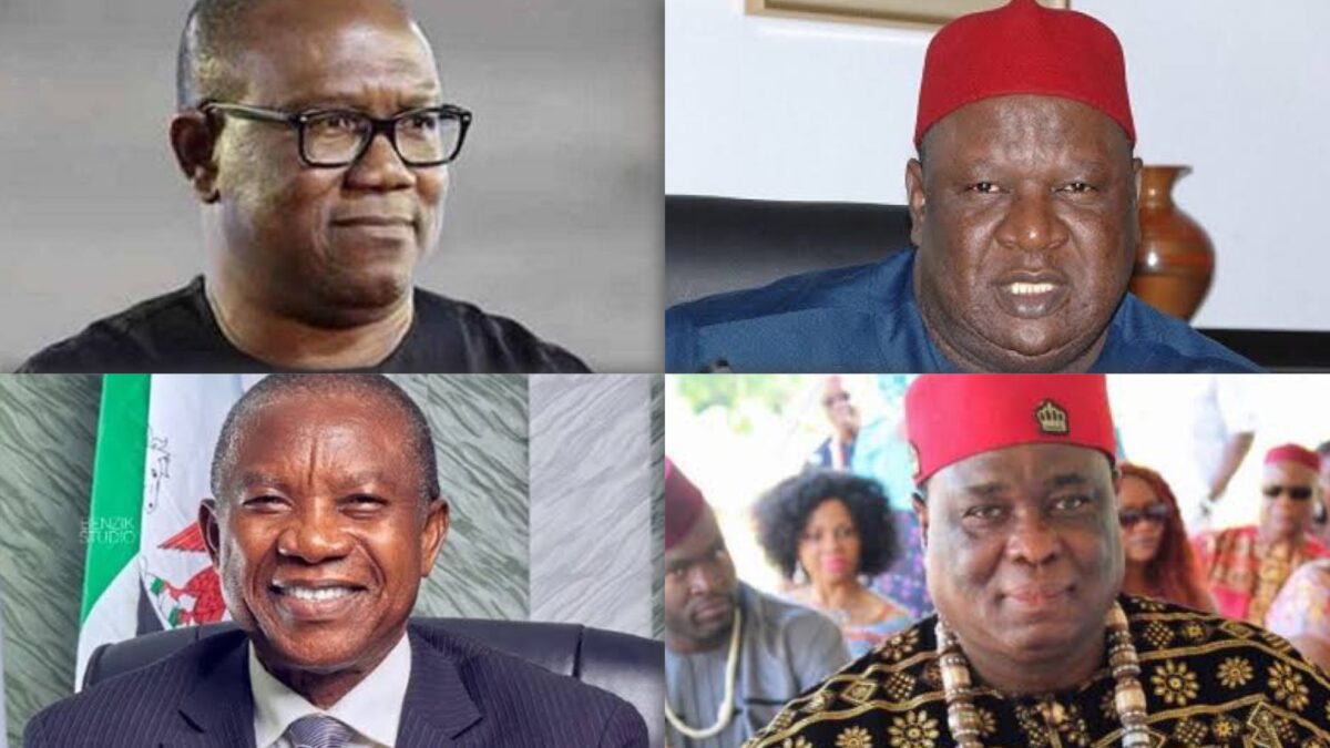 Peter Obi, Anyim Pius Anyim, Sam Ohuabunwa, Nwachukwu Anakwenze