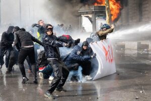 France’s violent protest