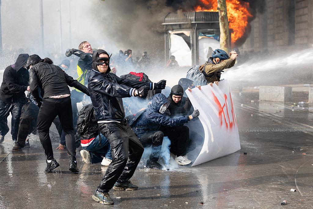 France’s violent protest