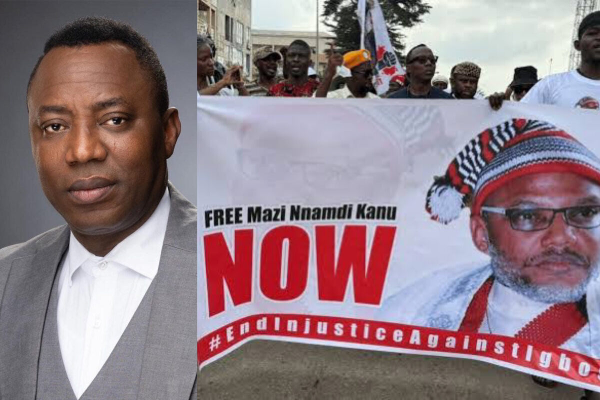 Omoyele Sowore/#FreeNnamdiKanuprotest