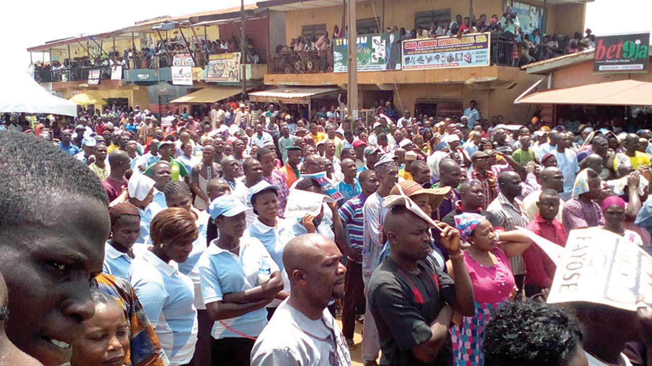Ekiti crowd
