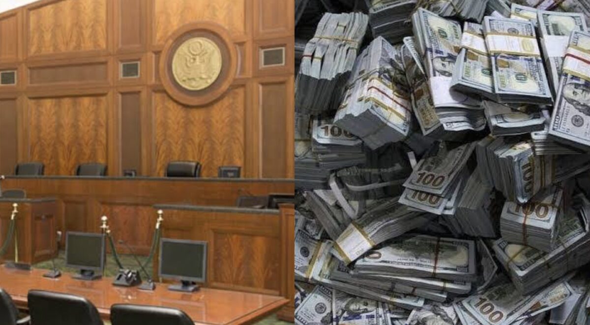 Court and dollars