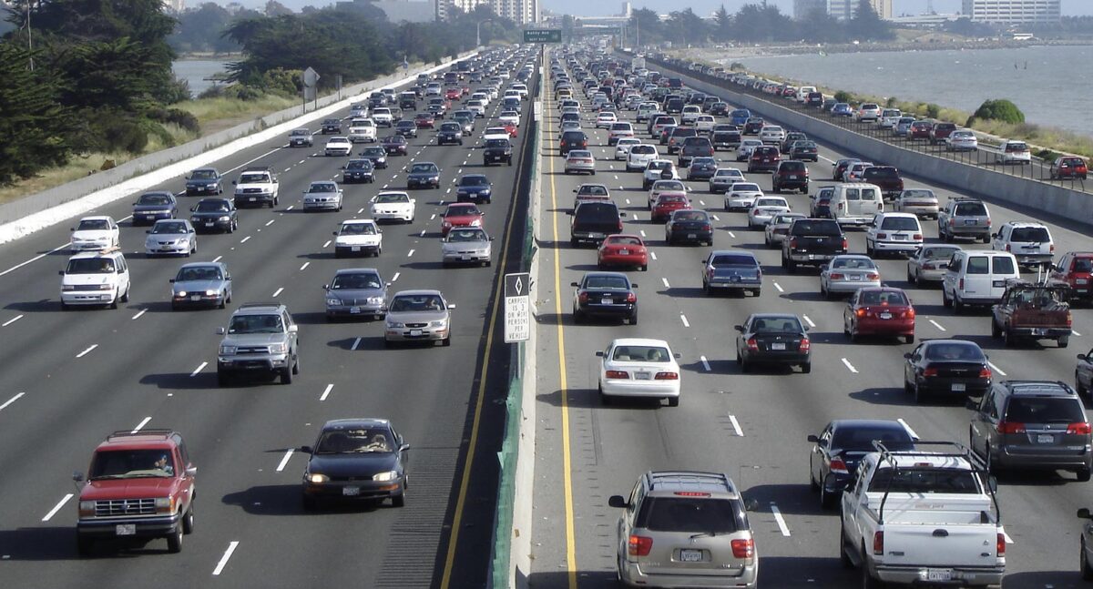 VEHICLES ON THE ROAD