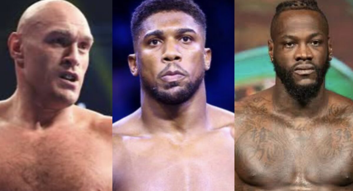 Tyson Fury, Anthony Joshua and Wilder