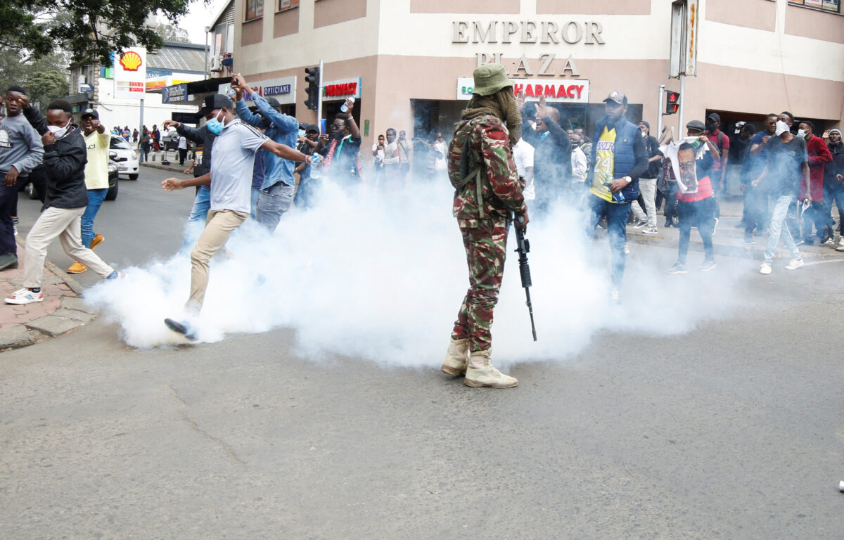 Nairobi protest
