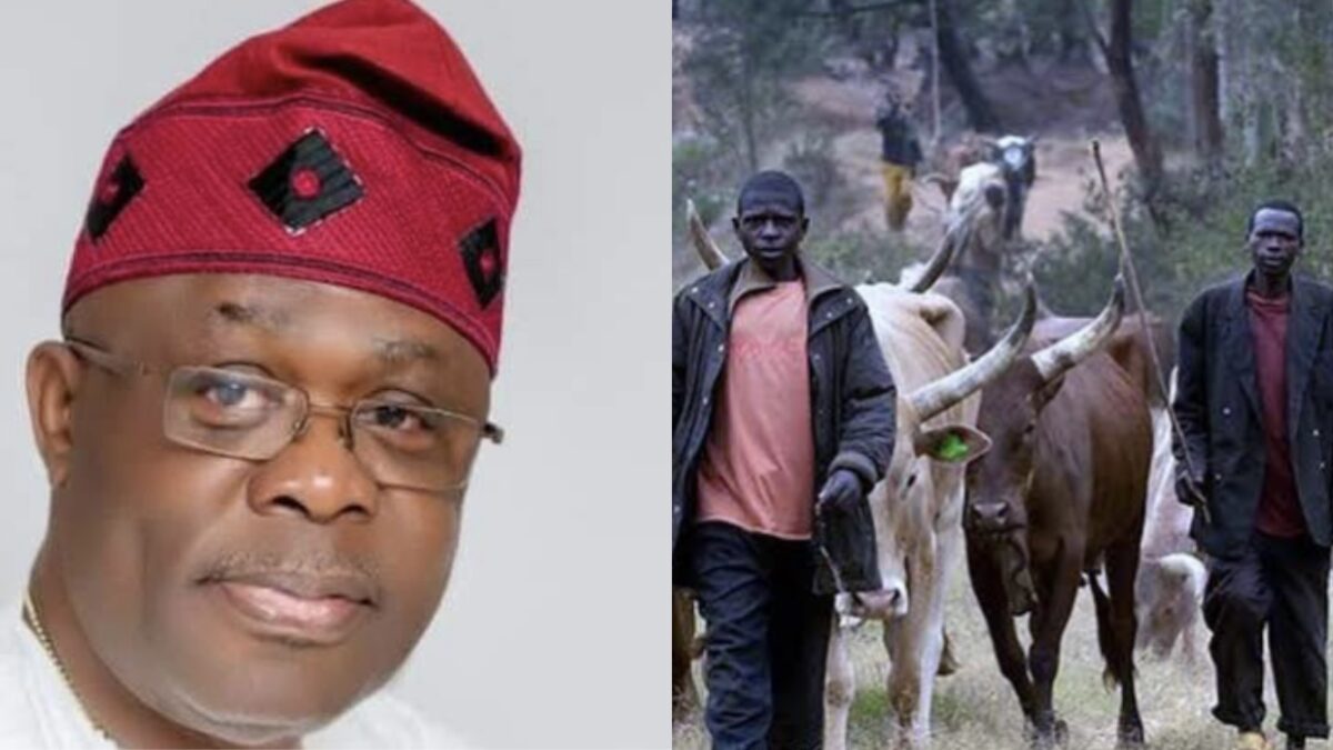 Ex-Commissioner for Information in Ondo, Eddy Olafeso and Herdsmen