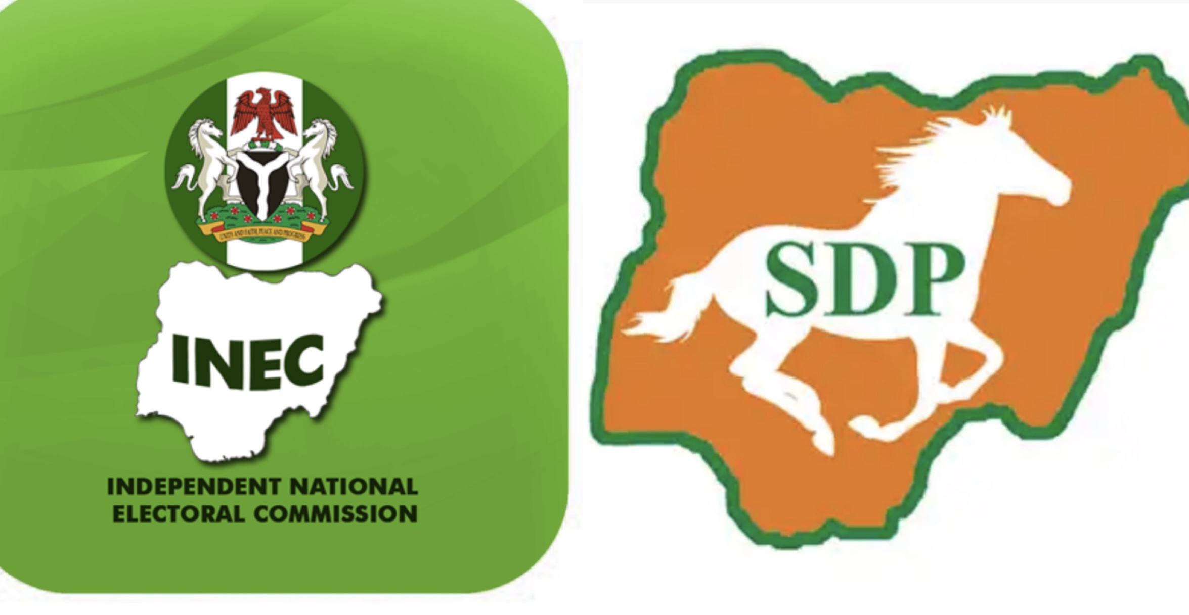 INEC and SDP logo