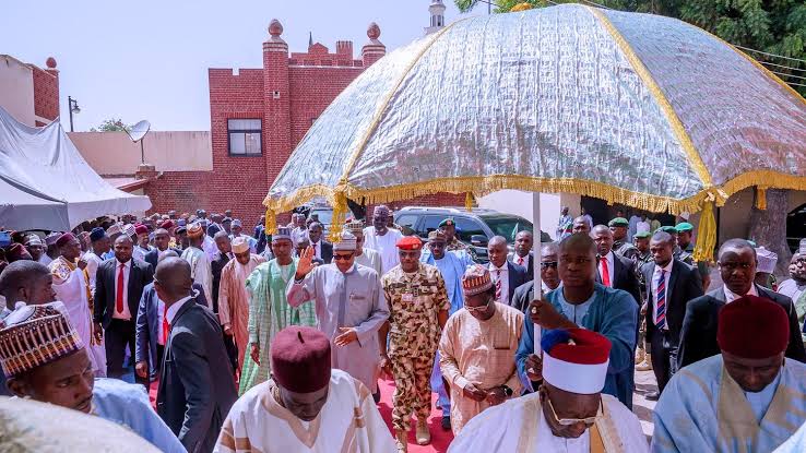 Buhari in Maiduguri