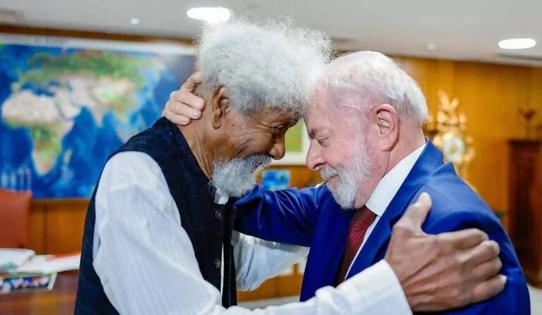 Wole Soyinka and Luiz Inácio Lula da Silva