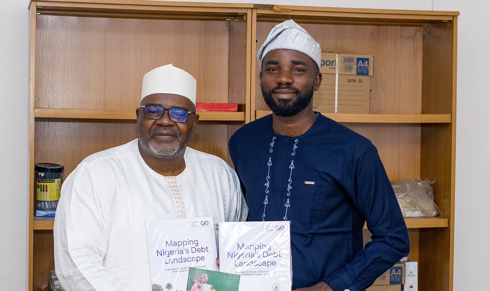 The Executive Director, the Centre for Inclusive Centre Development (CISD), Folahan Johnson and the Deputy Director, Department of Youth, Enlightenment and Inclusion, Muhammed Wase.