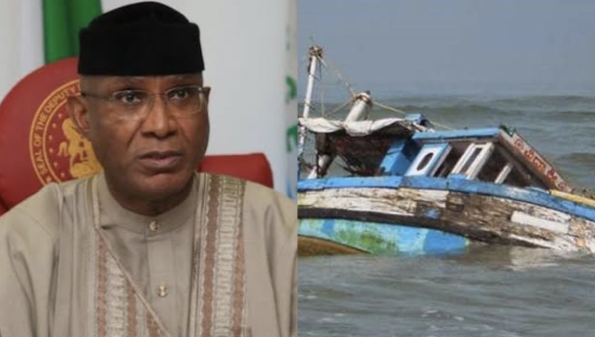 Deputy Senate President, Ovie Omo-Agege and Boat mishap used to illustrate the story