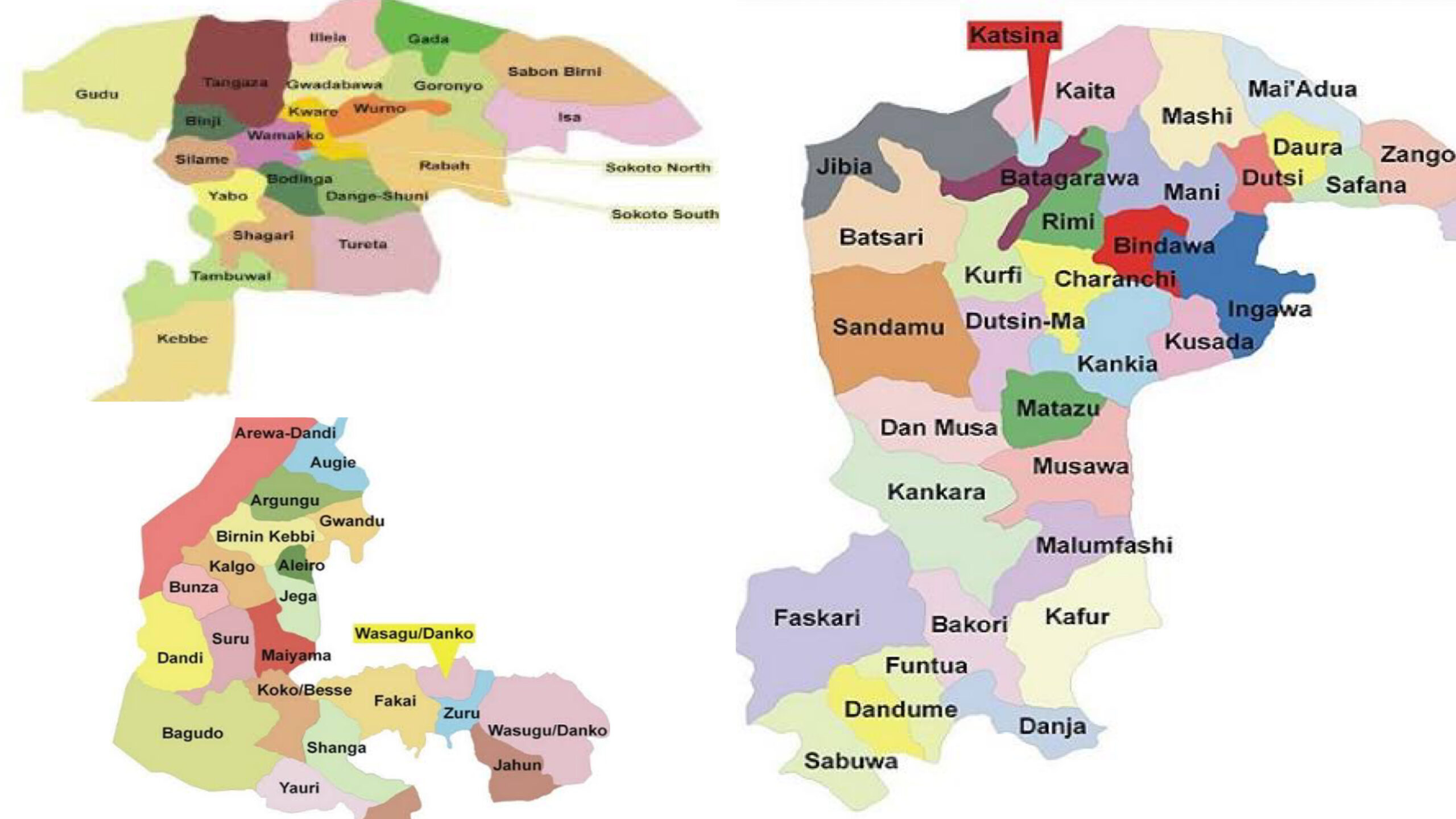 Sokoto, Kebbi and Katsina