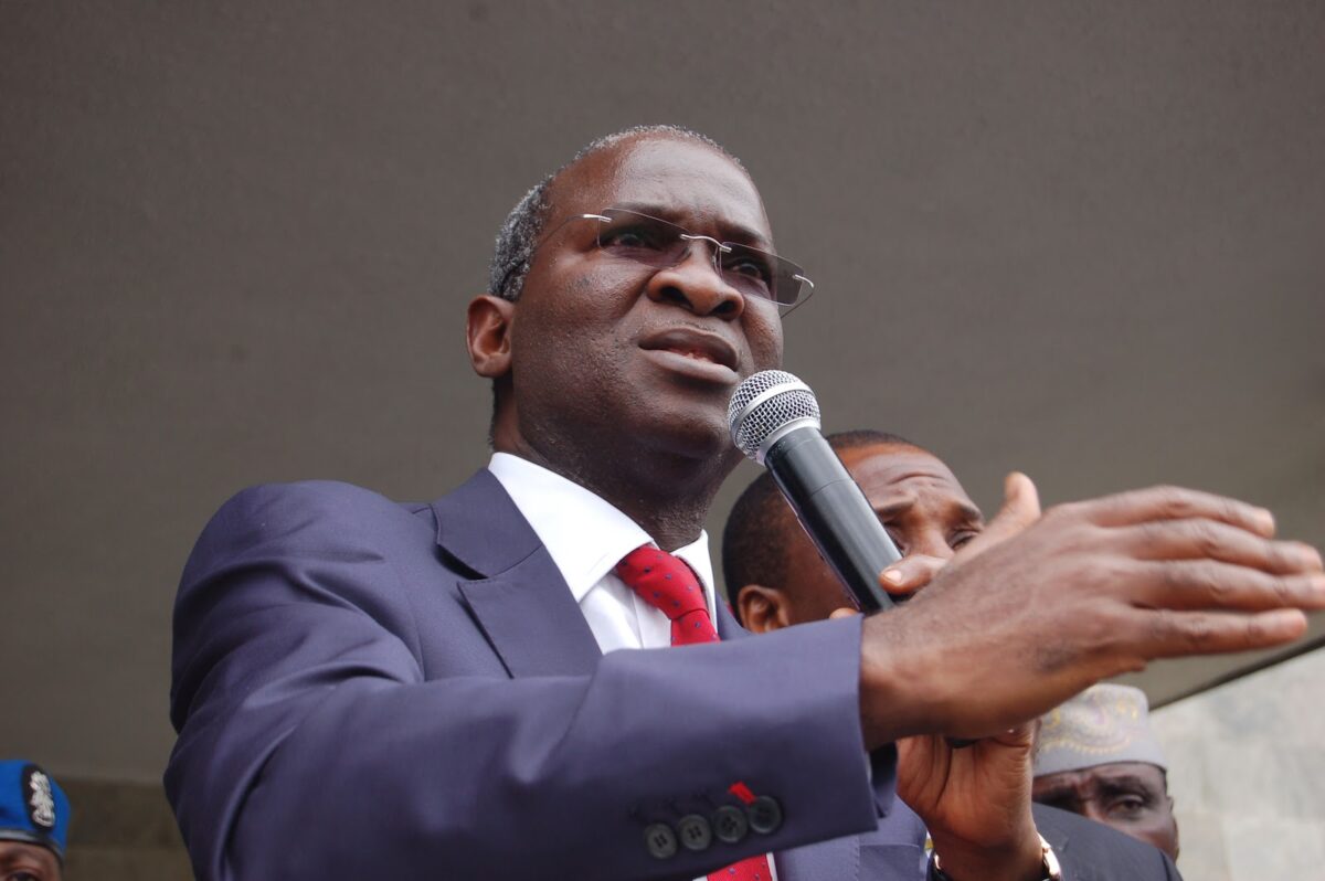 Former Governor Babatunde Fashola