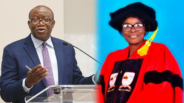 Fayemi and Cicilia Adebayo