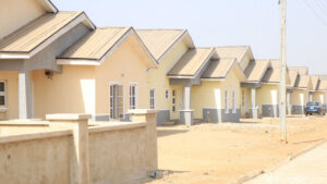 newly-built houses