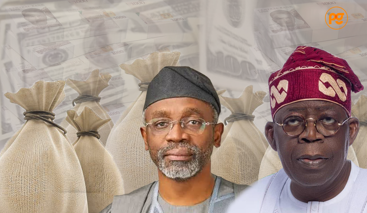 Chief of staff, Femi Gbajabiamila and President Bola Tinubu