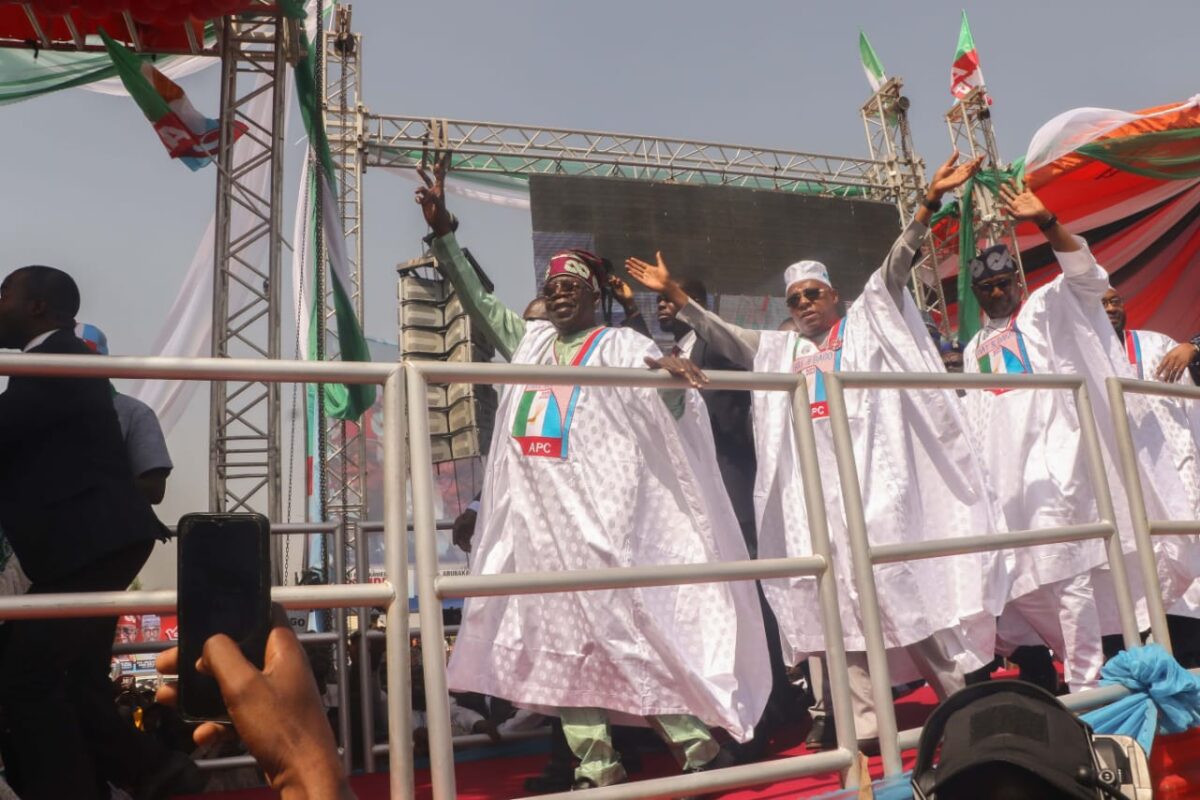 Tinubu campaigning