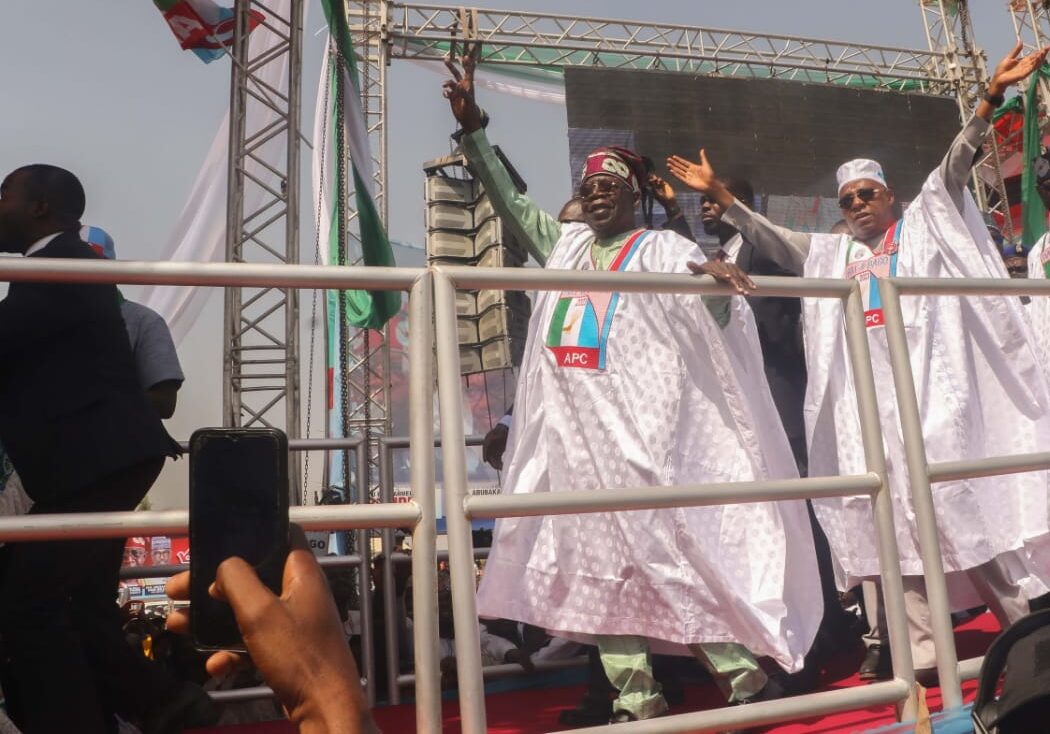 Tinubu campaigning