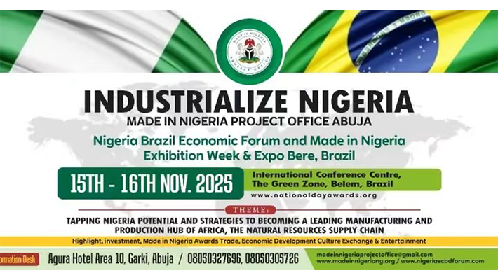 Made in Nigeria Special Project Office event flyer 2