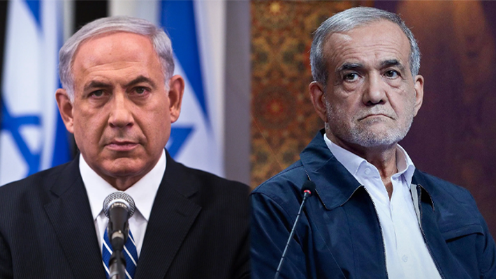 Ben Netanyahu and Masoud Pezeshkian