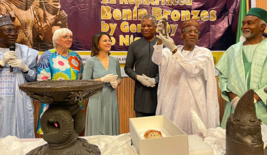 German government returns Benin bronzes to Nigeria