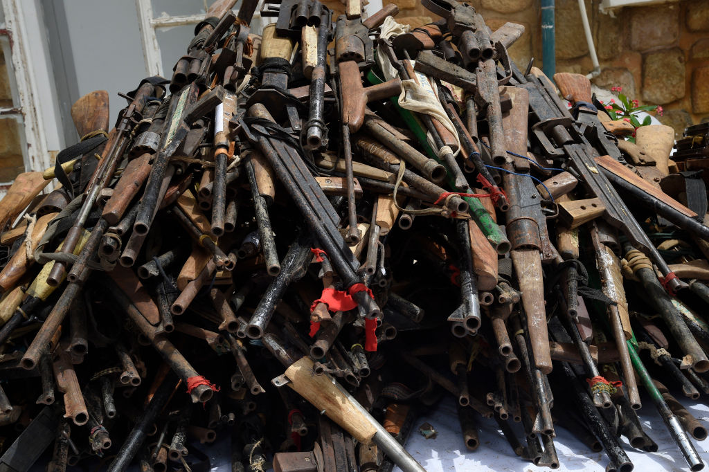 Small arms seizure
